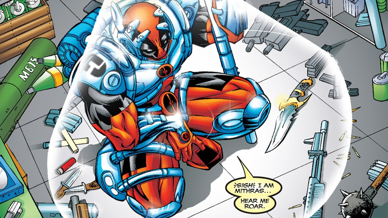 Deadpool prepares to face his destiny in Deadpool #23.